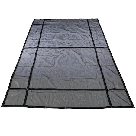 Bulldog Winch Mesh Cargo Net 8x12', perimeter stretch cord, 6pcs cam straps 20411